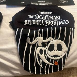 Disney Black and White Nightmare Before Christmas Dog Costume